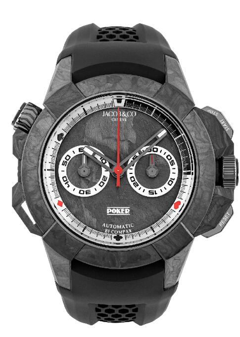 Jacob & Co EC333.29.AE.AA.ABRUA Epic X Chrono Carbon Forged Poker replica watch